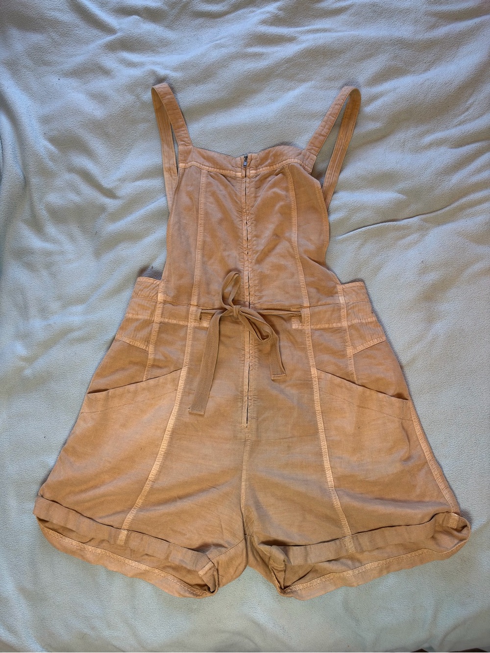 Free People palm valley shortall romper overall